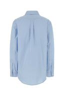 Miu Miu Light Blue Poplin Shirt