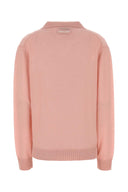 Miu Miu Pink Cashmere Polo Shirt