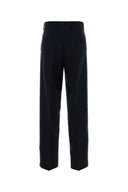 Miu Miu Navy Blue Mohair Blend Pant