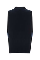 Miu Miu Midnight Blue Cashmere Vest