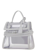 Moschino Transparent Pvc Handbag