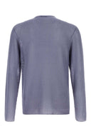 Giorgio Armani Air Force Blue Silk Blend Sweater