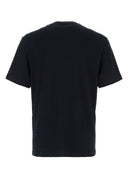 Giorgio Armani Midnight Blue Stretch Viscose Blend T Shirt