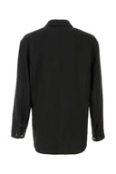 Giorgio Armani Black Viscose Shirt