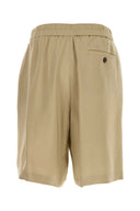 Giorgio Armani Cappuccino Twill Bermuda Shorts