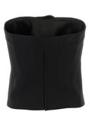Giorgio Armani Black Satin Bodice