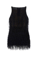 Giorgio Armani Embellished Nylon Bend Top