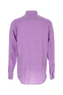 Giorgio Armani Lilac Linen Shirt