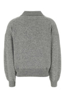 Lisa Yang Grey Cashmere Katriel Sweater