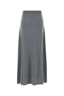 Lisa Yang Grey Cotton Blend Adrienne Skirt