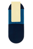 Gallo Two Tone Stretch Cotton Blend Invisible Socks
