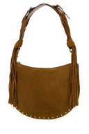 Isabel Marant Camel Suede Oskan Shoulder Bag