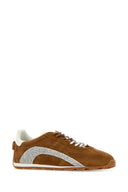 Dsquared Brown Suede Dc 642 Sneakers