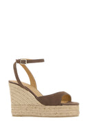 Castaner Mud Suede Brook Wedges