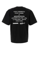Yohji Yamamoto Black Cotton Yohji Yamamoto X Neighborhood T Shirt
