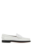 Sebago White Leather Classic Dan Loafers