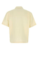 Sefr Cream Linen And Cotton Dayot Shirt