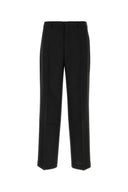 Sefr Black Polyester Blend Jeon Pant