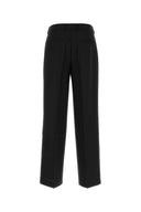 Sefr Black Polyester Blend Jeon Pant