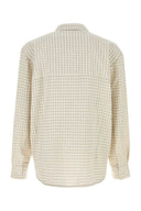 Sefr Embroidered Cotton Blend Wed Shirt