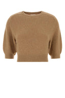 Khaite Camel Wool Blend Lorelai Sweater