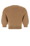 Khaite Camel Wool Blend Lorelai Sweater