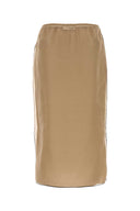 Khaite Beige Organza Sydni Skirt