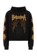 Balenciaga Black Cotton Sweatshirt