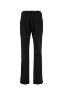 Balenciaga Black Stretch Wool Pant