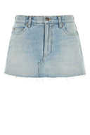 Balenciaga Denim Pant Skirt