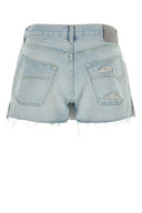 Balenciaga Denim Pant Skirt