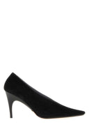 Balenciaga Black Suede Duchesse 90 Pumps