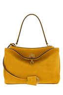 Balenciaga Mustard Suede Small Rodeo Handbag