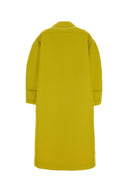 Balenciaga Yellow Wool Coat
