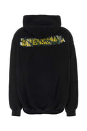 Balenciaga Black Cotton Oversize Sweatshirt