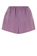 Prada Lilac Poplin Shorts