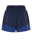 New Balance Navy Blue Nylon Bermuda Shorts