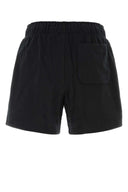 New Balance Black Cotton Bermuda Shorts
