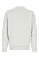 New Balance Melange Grey Cotton Blend Sweatshirt