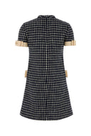 Valentino Garavani Embroidered Tweed Mini Dress