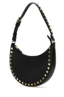Valentino Garavani Black Leather Rockstud Handbag