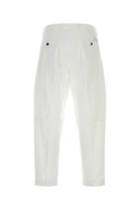Nine In The Morning White Cotton Giulio Pant