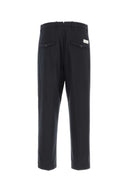Nine In The Morning Navy Blue Twill Kai Pant