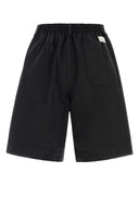 Nine In The Morning Midnight Blue Cotton Otto Bermuda Shorts