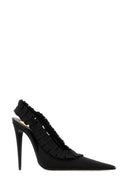 Saint Laurent zwarte Taft Madeleine-pumps
