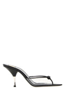 Saint Laurent Transparent Pvc Jerry Mules