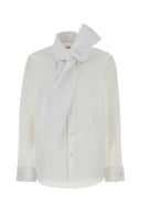 Saint Laurent White Poplin Shirt
