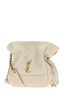 Saint Laurent Sand Leather Mini Jamie Bucket Bag