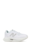 Junya Watanabe White Synthetic Leather And Fabric Junya Watanabe Man X New Balance Sneakers
