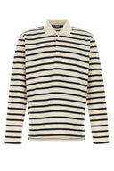 Junya Watanabe Embroidered Cotton Oversize Polo Shirt